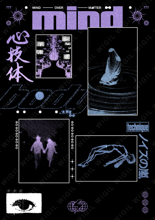 Mind and Body Poster | Mindfulness Wall Art | Digital Download | Printable Decor